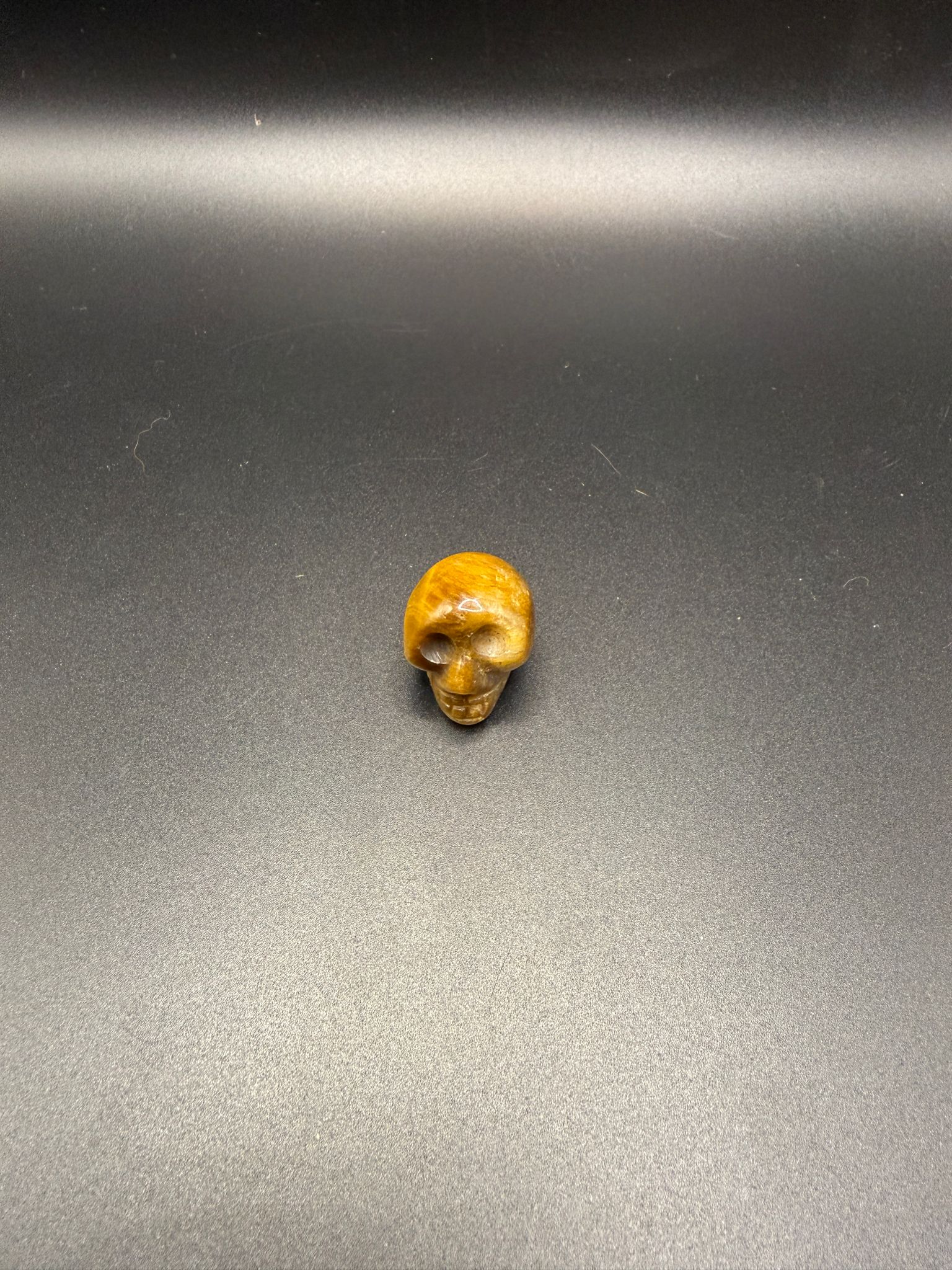 Tiger’s Eye Mini Skull | Confidence & Protection | Crystals UK