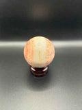 UV Reactive Rhodochrosite Quartz Sphere| Encourage Forgiveness| Crystals UK