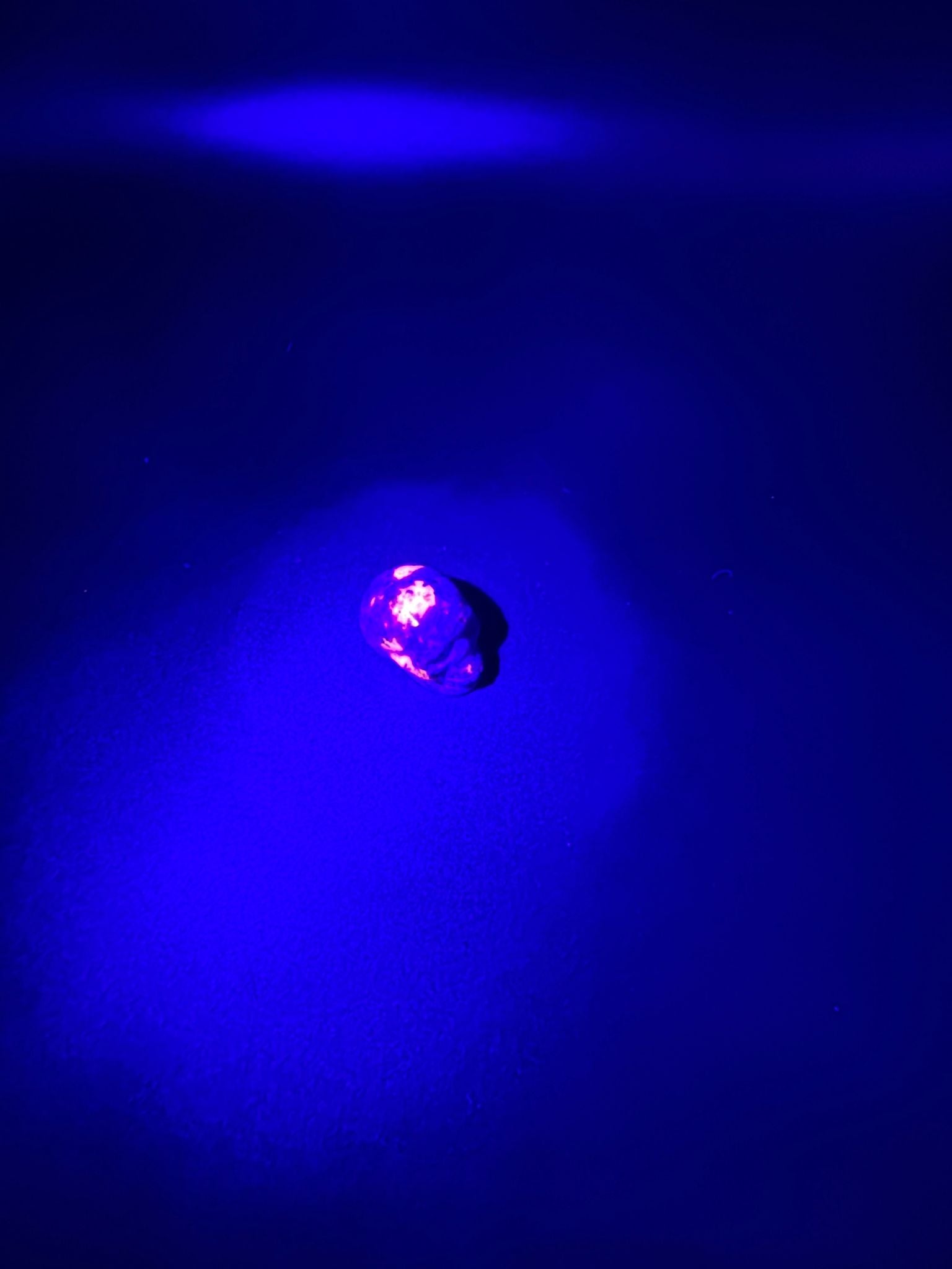 UV Reactive Shamanic Quartz Skull | Journeying & Healing | Crystals UK